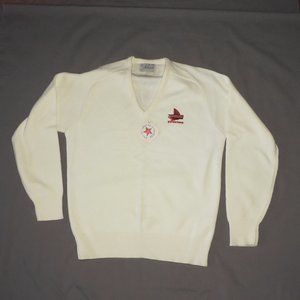 Vintage Firestone "Firehawk" pullover sweater